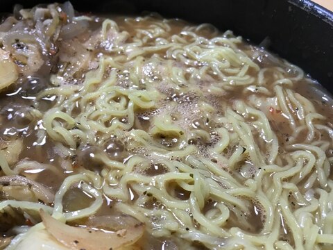 トマトスープのラーメン